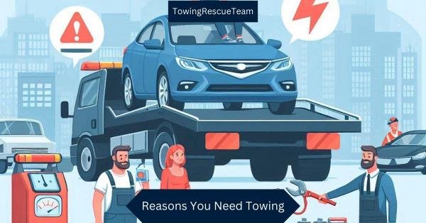 we mention the reason when you need a towing service